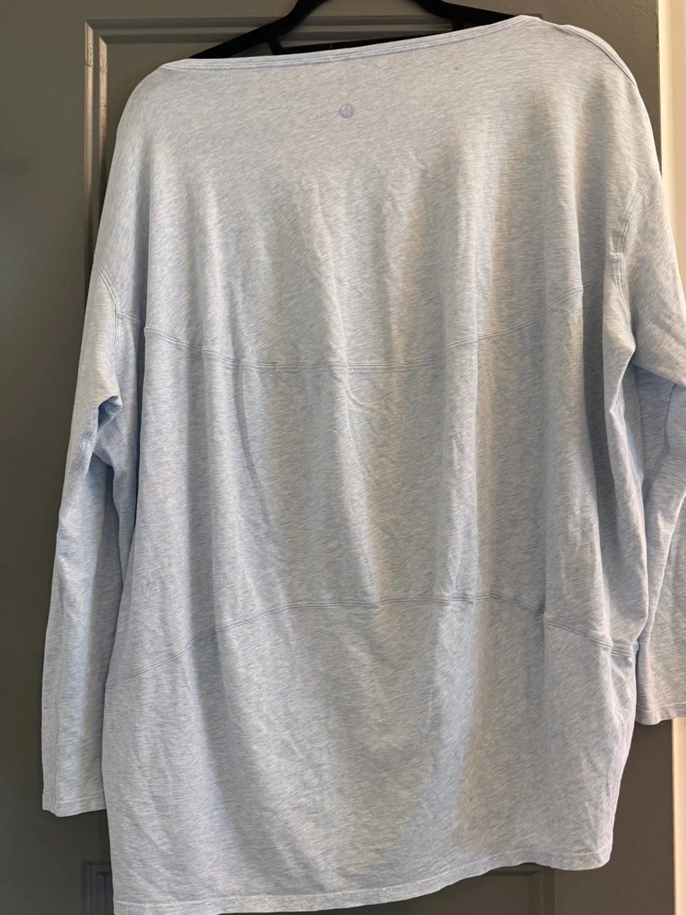 lululemon athletica Light Blue High-Low Long Sleeve Tunic